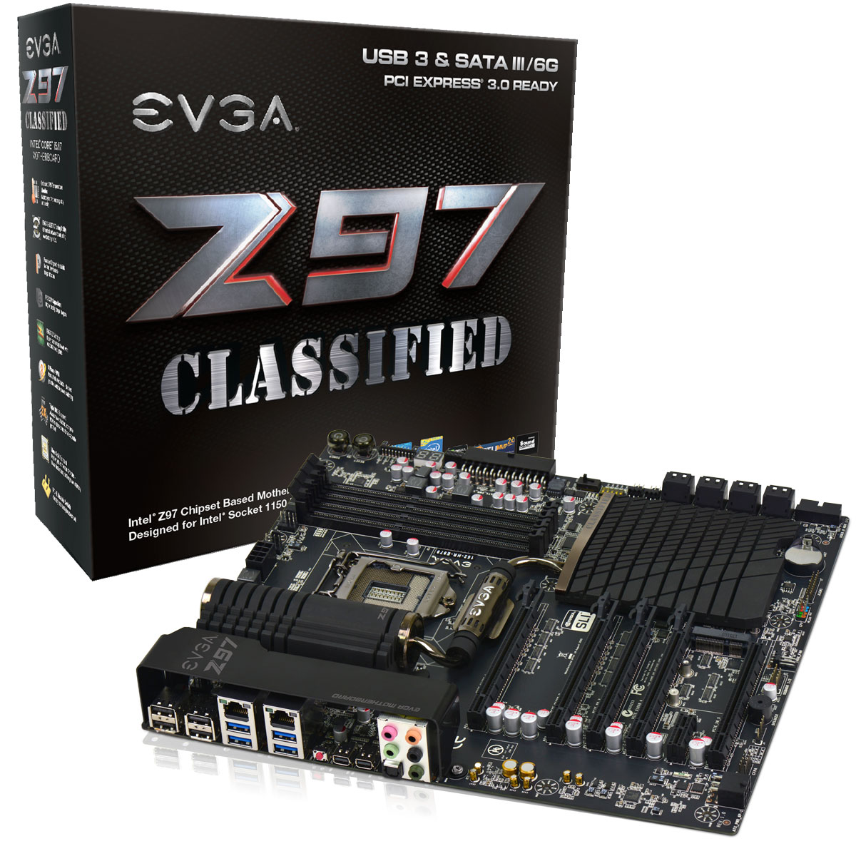 EVGA Z97 Classified - Motherboard Specifications On MotherboardDB